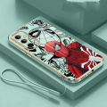 Samsung Galaxy A56 A36 A26 5G Spider Man Pattern Silicone Cover Marvel Series Lightweight TPU Case. 