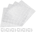 4 Aquarium Lid Hood Fish Tank Top Cover Terrarium Lid Plastic Grid Panel Egg Crate Grate 6 Aquarium Cover Board Clip. 