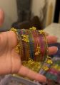 Traditional Kashmiri Rainbow Bangles – Bright Color Bangles Set for Girls. 