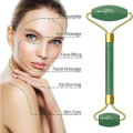 Marble Jade Roller for Face with Marble Marble Face Roller Massager Green Jade Facial Roller. 
