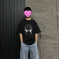 Wholesale Spiderman Face Change Sequin Boy Short Sleeve T-Shirt Summer Cotton Cartoon Flip Parent-Child Top. 