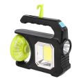 RD Rechargeable Camping Light with Solar Charger, Multifunctional Handheld Lamp Flashlight with Fan Emergency Light Multi Lighting Modes Work Lamp (Multicolour). 
