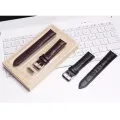 OLEVS Fashion Leather Black Brown Men Watch Strap 20cm. 