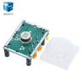 HC-SR501 Adjust IR Pyroelectric Infrared PIR Motion Sensor Detector Module for arduino for raspberry pi kits + Case. 