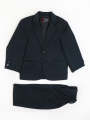 1Yr - 15Yrs 2PCS Coat Pant Suit for Boys Lined Black. 