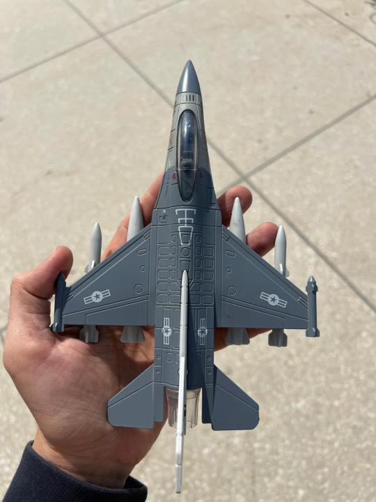 F-16%20Fighter%20Jet%20Aero%20Plane%20Diecast%20Toy%20Grey%20Office/Home%20Decor%20and%20For%20Kids%20Collectors%20-%20Image%205