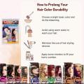 Color On Synthetic Dye Hair, Permanent Hair Color, 20No Shade Chestnut Brown,Long-lasting Hair Color,Natural-Looking Hair Dye,Easy Application Hair Color,Gentle on Hair and Scalp. 