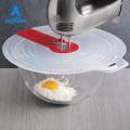 GOIKEA Durable Silicone Blender Cover Silicone Mixer Splatter Guard with Handle Anti-splash Cover for Kitchen Mixer Easy-clean Noise Reduction Food-grade Transparent Protector Favorite Food-grade Silicone. 