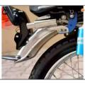 Motorcycle Engine Oil Cooler Exhaust Extra Heat of Engine Cd 70 / Cg 125 Universal. 