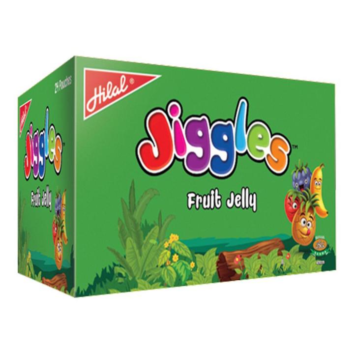 Jiggles Mix Fruit Jelly (24 PCs)