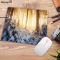 Mairuige Big Promotion Nature Landscape Blue Forest Trees MousePads Computer Gaming Mouse Pad Gamer Play Mats Mousepad 22X18CM. 