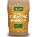 Organic Turmeric Root Powder - 16oz Resealable Bag (1lb) - 100% Raw w/Curcumin From India - by Feel Good Organics  by Feel Good Organics. 