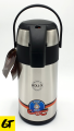 Stainless Steel 3.0 Litres Airpot Hot Tea Coffee Drinks Vacuum Flask Thermos Jug. 