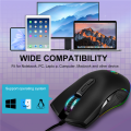 USB C Mouse Type C Ergonomic Wired Mouse RGB Gaming Mouse. 