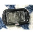 Techmanistan Portable Electric Barbeque Grill 2000W Tandoori Maker Bar B Que Indoor and Outdoor Bar B Q Grill, Non Stick with 5 Temperature Adjustments, Portable Electric Grill With Non-Slip Feet. 