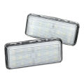 【VA VA VOOM】(NEW)18 LED Car License Light For Toyota Land Cruiser 120 Prado 200 For Lexus LX470 GX470 Number License. 