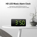 Smart Timer Mini Square Small Alarm Clock Cartoon Digital Practical Simple Luminous Electronic Clock. 