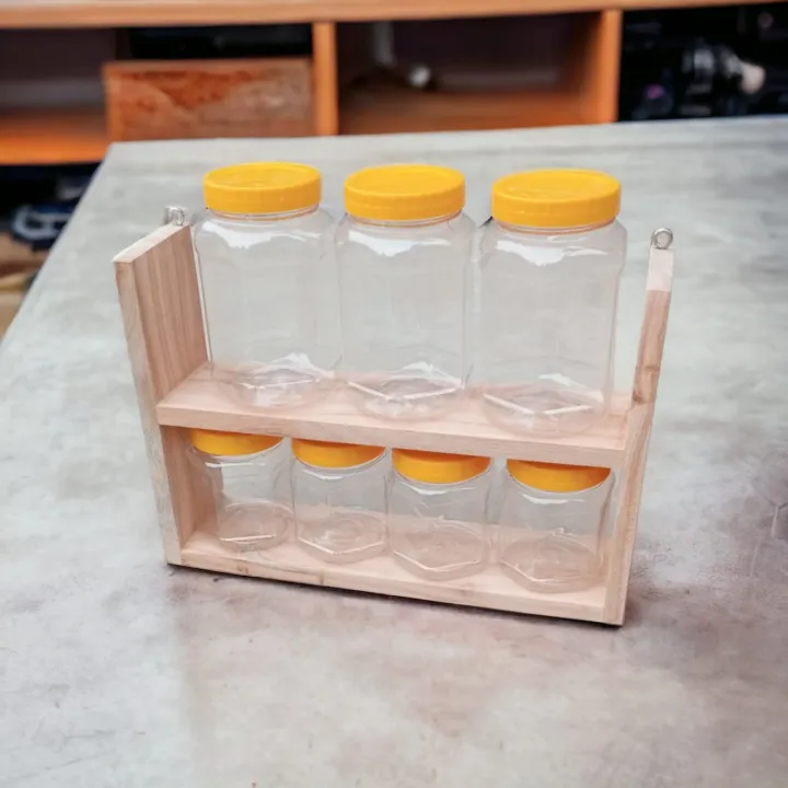 Solid%20Wooden%20Spice%20Rack%20With%20Jars%20Wall%20Mounted%20Spice%20Jars%20Rack,%20Masala%20Jars%20Box%20Set%20With%20(4,6%207,9,12,20%20)Jars%20-%20Image%203