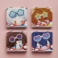 Undetermined event book periphery small mirror Zuo Ran Xia Yan Mo Yi Lu Jinghe makeup mirror student dormitory folding mirror. 