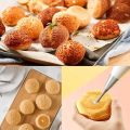 Stainless Steel Pastry Cream Puff Injection Nozzle, Cake Decorating Piping Tip, Kitchen Baking Tool Accessory For Cupcake Decoration Puff Making, Cookie Making, Baking Tools Kitchen Accessories. 