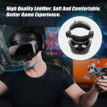 PU Leather Face Foam Eye Mask Pad Cushion Cover Replacement for Samsung HMD Odyssey Plus VR Headset. 