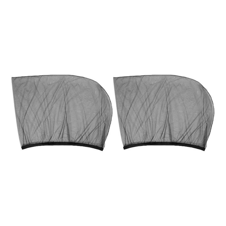 Vividaea Car Window Insect Screens 2pcs Car Window Ultimate Uv Protection Mosquito Net Curtain for Front Rear Windows Ideal for Mosquito-proof Car Window Screens