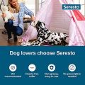 Original Seresto Flea & Tick Treatment & Prevention Collar For Dogs Cats,safe Natural Ingredient Protection For Months, Waterproof. 