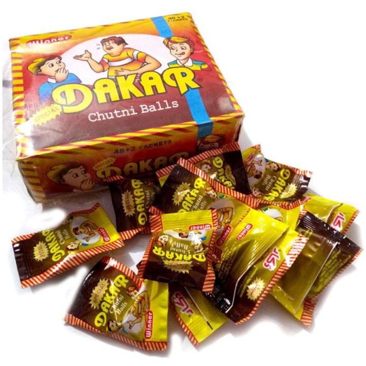 Winner Dakar Chutni Balls (24 Pcs Box)