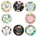 Pack Of 100 Pcs Round Thank You Stickers Labels Seals Envelopes Grow Business. 