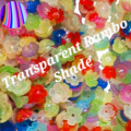 ACRYLIC FLOWER SHAPE BEADS | CRYSTAL RAMBO MULTICOLOUR SHADE | FLOWER SHAPE ACRYLIC SPACER BEADS FOR CRAFT AND JEWELRY MAKING, BULK BEADS WITH HOLE IN THE MIDDLE FOR EASY STRINGING.. 
