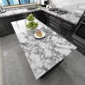 60cm x 2 Meter Marble Texture Design PVC Waterproof Self adhesive Wallpaper Sticker Wallsticker Furniture New Skin Kitchen Cabinet Contact Paper Stickers Oilproof Sticker Table top Sticker. 