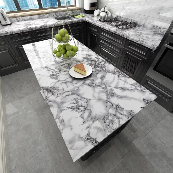 60cm%20x%202%20Meter%20Marble%20Texture%20Design%20PVC%20Waterproof%20Self%20adhesive%20Wallpaper%20Sticker%20Wallsticker%20Furniture%20New%20Skin%20Kitchen%20Cabinet%20Contact%20Paper%20Stickers%20Oilproof%20Sticker%20Table%20top%20Sticker%20-%20Image%204