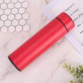 Customized Temperature Display LED Smart Water Bottle, Stainless Steel 500ml Bottle for School Kids and Gym Uses. 