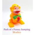 Pack of 1 / Funny Jumping Monkey Toy Rolling Toys for Kids Boys Girls Infants & toddlers Gift items. 