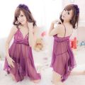Transparent Sexy Net Bridal Nighty for Women. 