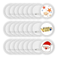 20 Pack Acrylic Buttons Pin Badge, 3 Inches Button Maker Blanks, Pin Buttons for Crafts Supplies and DIY Party Projects. 
