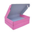 Pink Boxes 4X4X2 Inches - Pink Hard Corrugated Boxes With Lamination - Bundle Of 10/20/50 Boxes. 