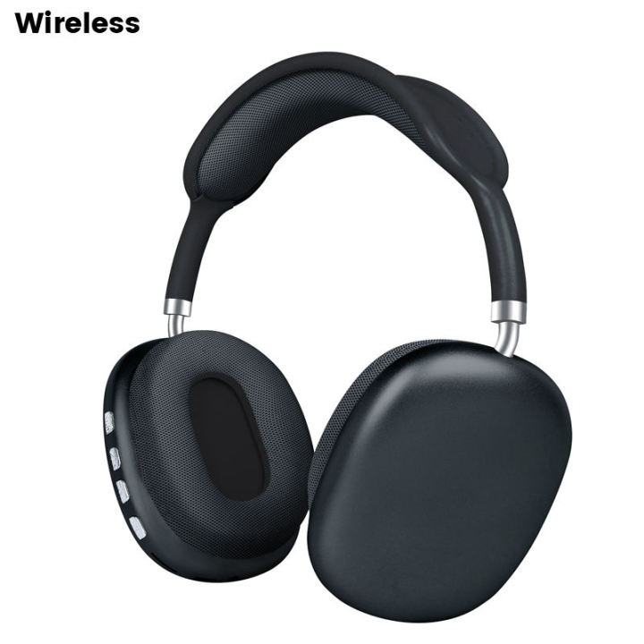 P9 Headphones – P9 Wireless Headphones Bluetooth Over-Ear Head Phones Blue Tooth with Mic, Noise Cancelling, Hi-Fi Sound, Foldable Design – Headphones for Girls, Music, Calls, Sports, Travel – Best Headphones Gaming Compatible with Android &