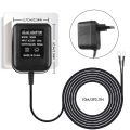 AC Doorbell Power Adapter, 18V 500MA Doorbell Transformer, 10M Cable, Compatible , Video Doorbell EU Plug. 