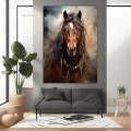 Horse Canvas painting Print, Animal canvas wall art, Modern Home Decor Ideas with wall hanging paintings for Home and Office. 