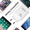 FASTER FC-11QC 20W Fast Mobile Charger Qualcomm QC 3.0A with Android Cable - 3A Fast charging. 
