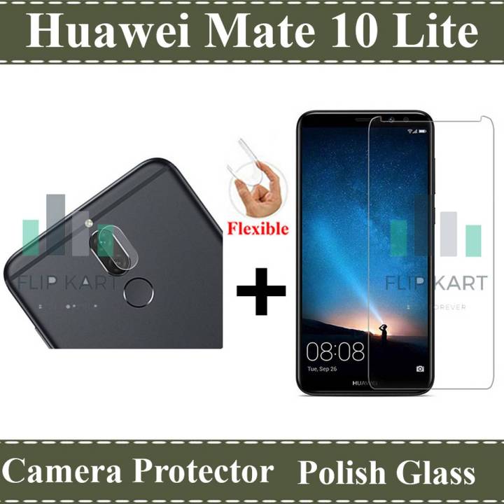 Huawei Mate 10 Lite Glass Protector Tempered Glass Screen Protection Polish Glass + Back Camera 9H Gorilla Flexible Protector For Huawei Mate 10 Lite