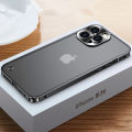Original armor metal frame matte case for iPhone 13 14 15 Pro Max 12 mini 14 plus 15pro 14pro iPone 13Promax I phone back cover. 