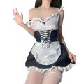 New sexy pajamas plus size maid lingerie cos pure desire sundress sweet cute princess dress nightdress uniform.. 