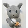 Kpop Idol SEVENTEEN DK Lee Seok Min Plush Doll Keyring Cement Dog with Pizza Bag. 