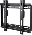 Universal Plasma/LCD Wall Mount - Easy Installation, Load Capacity 25 kg - Ideal for 14 to 42-Inch Screens - Sleek Black Finish. 