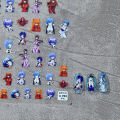 Neon Genesis Evangelion Eva Manicure Anime Stickers Ayanami Rei Thin Tough Japanese Nail Stickers Decoration Diy Classic Toys. 