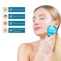 Facial Ice Globes Smart Cool Face Roller Ball, Facial Massage Tools for for Neck Eye Circle Reduce Puffiness Anti Ageing Wriknles Soothing Firming Skin 2Pcs. 