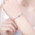 Eternal Love Bracelet – 100 Languages "I Love You" Projection Heart Bracelet for Girls. 