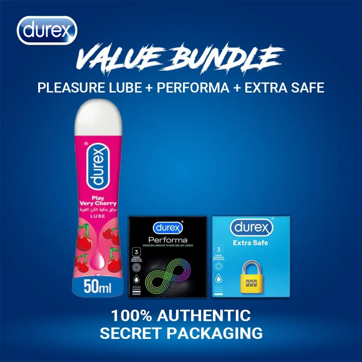 Durex%20Pack%20of%203%20-%20Durex%20cherry%20lube%20gel%2050ml,%20Performa%203s,%20Extra%20safe%203s%20-%20Image%202